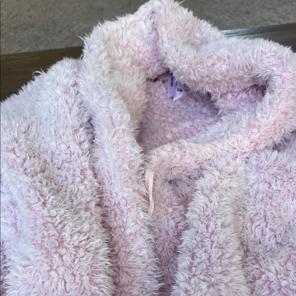 Cozy Pink Fleece Robe